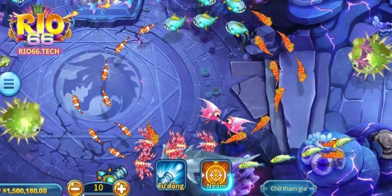 Giao diện cược chính của trò chơi bắn cá H5